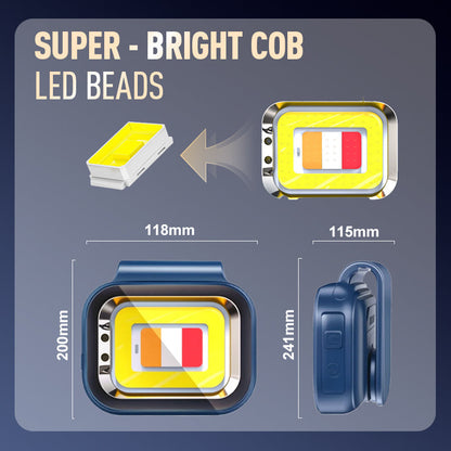 🔥Portable Multi-Function Magnetic Light ~ Suitable for work, outdoor, night running, fishing various occasions