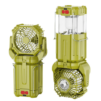 💡Solar LED Strong Light Outdoor Fan Lantern🔋