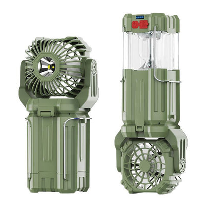 💡Solar LED Strong Light Outdoor Fan Lantern🔋