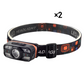 Portable Head-worn Rechargeable Outdoor Bright Ultra-long-lasting Light