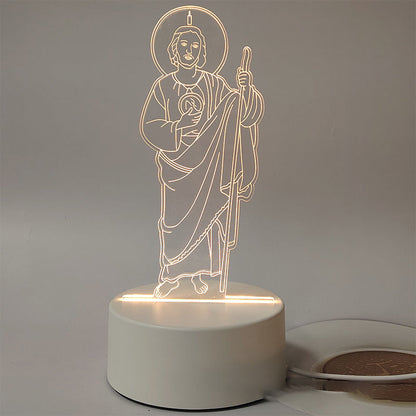 Jesus 3D Night Lamp & Religious Gifts