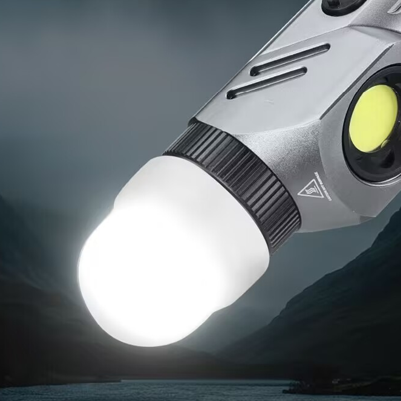 1500 Lumens 90-Degree Flashlight with Magnetic Base