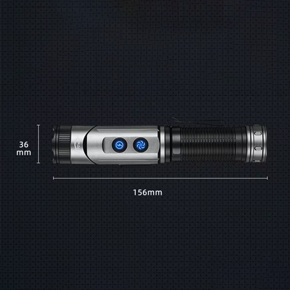 1500 Lumens 90-Degree Flashlight with Magnetic Base
