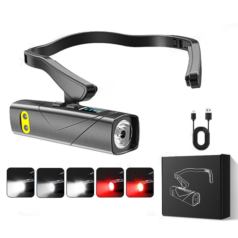 🔥Lightweight LED Rechargeable Ear Worn Headlamp