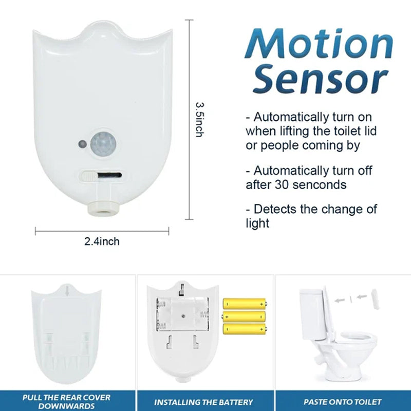 Motion Activated Toilet Target Night Light