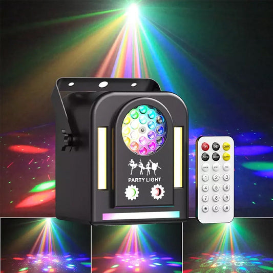 🔥Intelligent Music Beat Voice-activated Laser Ambient Light