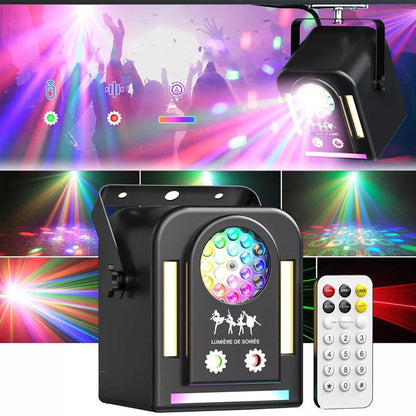 🔥Intelligent Music Beat Voice-activated Laser Ambient Light