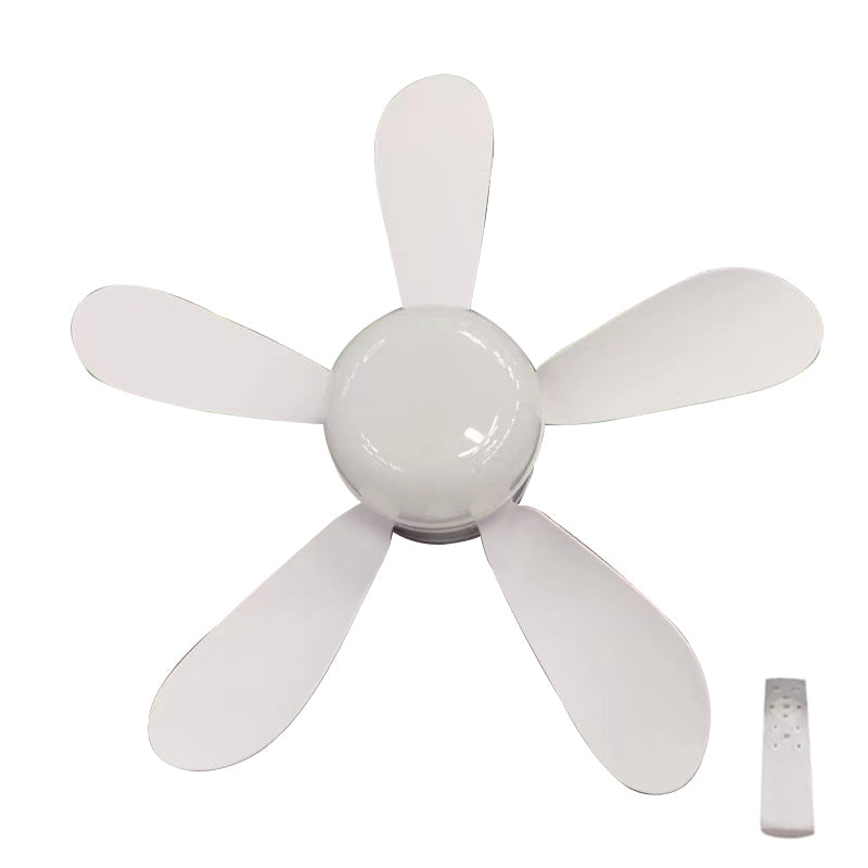 2-in-1 Remote-Controlled Ceiling Fan with LED Light