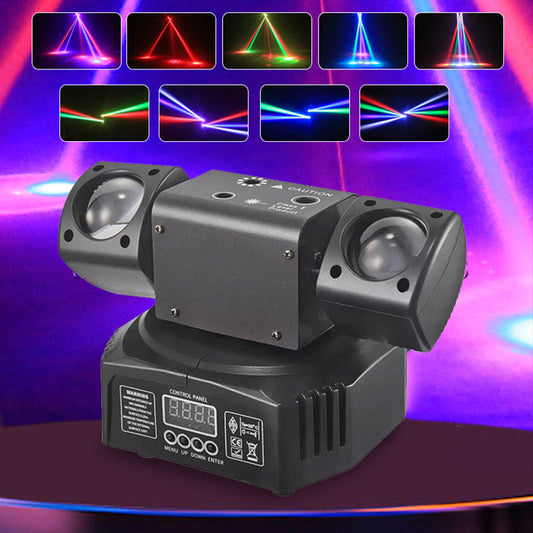 🎉🎆 One unit tops three! 3 in 1 LED Stage Lights Shocking on line