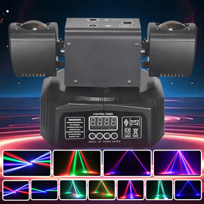 🎉🎆 One unit tops three! 3 in 1 LED Stage Lights Shocking on line