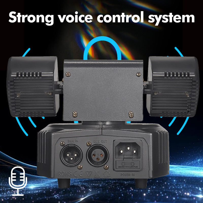 🎉🎆 One unit tops three! 3 in 1 LED Stage Lights Shocking on line