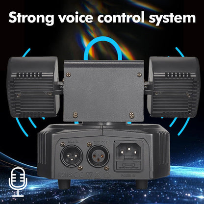 🎉🎆 One unit tops three! 3 in 1 LED Stage Lights Shocking on line
