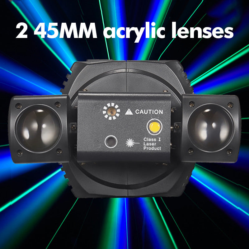 🎉🎆 One unit tops three! 3 in 1 LED Stage Lights Shocking on line