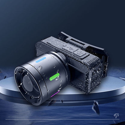 LED Head-Mounted Outdoor Strong Flashlight