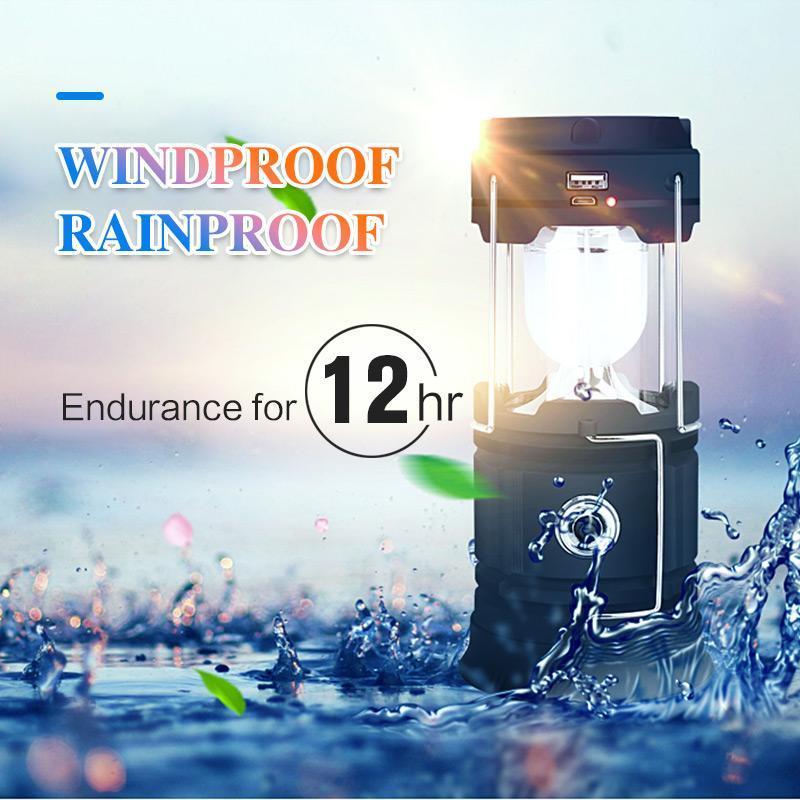 🔥Hot Sale Offers-3-in-1 LED Flame Camping Lantern