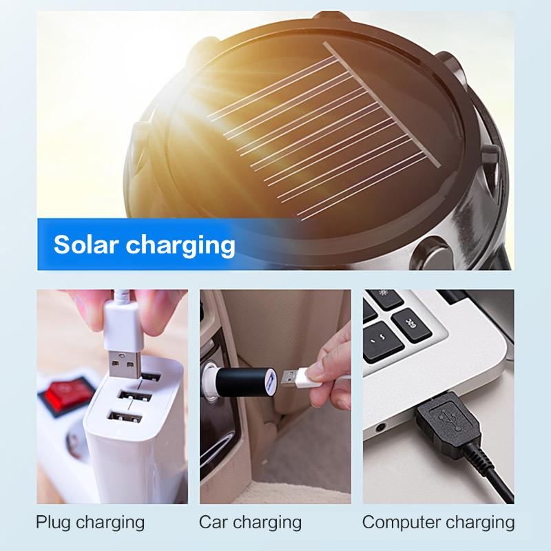 🔥Hot Sale Offers-3-in-1 LED Flame Camping Lantern