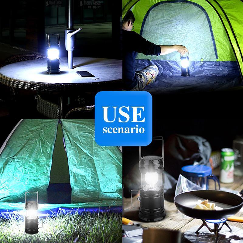 🔥Hot Sale Offers-3-in-1 LED Flame Camping Lantern