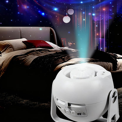 HD Adjustable 180° Rotating Galaxy Projector