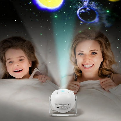 HD Adjustable 180° Rotating Galaxy Projector