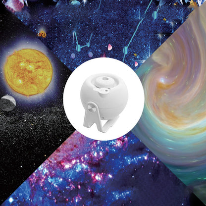 HD Adjustable 180° Rotating Galaxy Projector