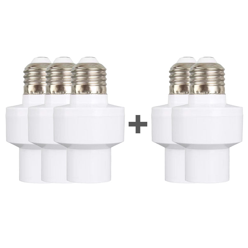 💡 BUY 2 GET 1 FREE! ✨ E27 Motion Sensor Light Socket - Auto On/Off with 180° Detection & 15s-10min Adjustable Delay for Energy Saving 🏠🔋