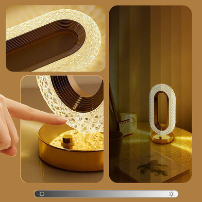 🎅50K+ SOLD! 🎁✨Rechargeable Luxury Crystal LED Night Light Lamp