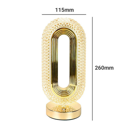 🎅50K+ SOLD! 🎁✨Rechargeable Luxury Crystal LED Night Light Lamp