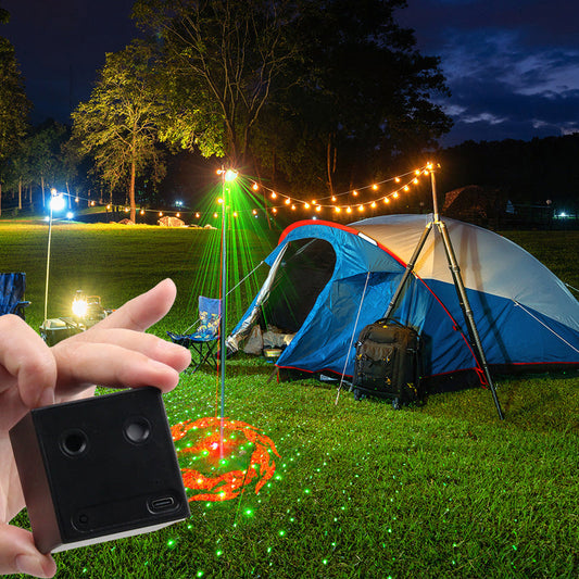 🔥Rechargeable & Portable RGB Laser Party Light