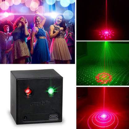 🔥Rechargeable & Portable RGB Laser Party Light