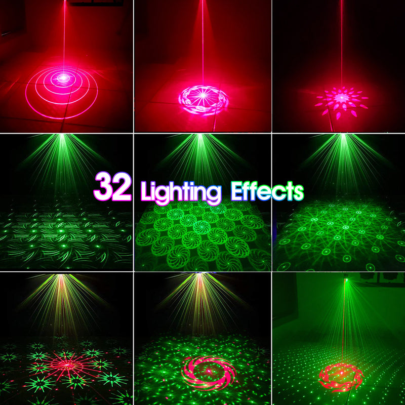 🔥Rechargeable & Portable RGB Laser Party Light