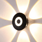 Modern LED Wall Sconce with Geometric Light Effect