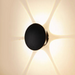 Modern LED Wall Sconce with Geometric Light Effect