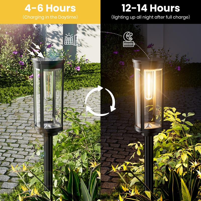 🎉BUY MORE GET MORE FREE🎁Solar Pathway Lights Outdoor