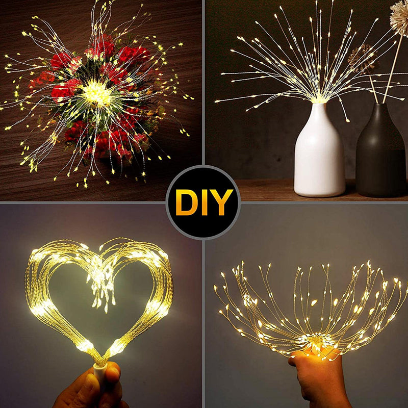🔥Solar Firework String Lights for Yard & Parties