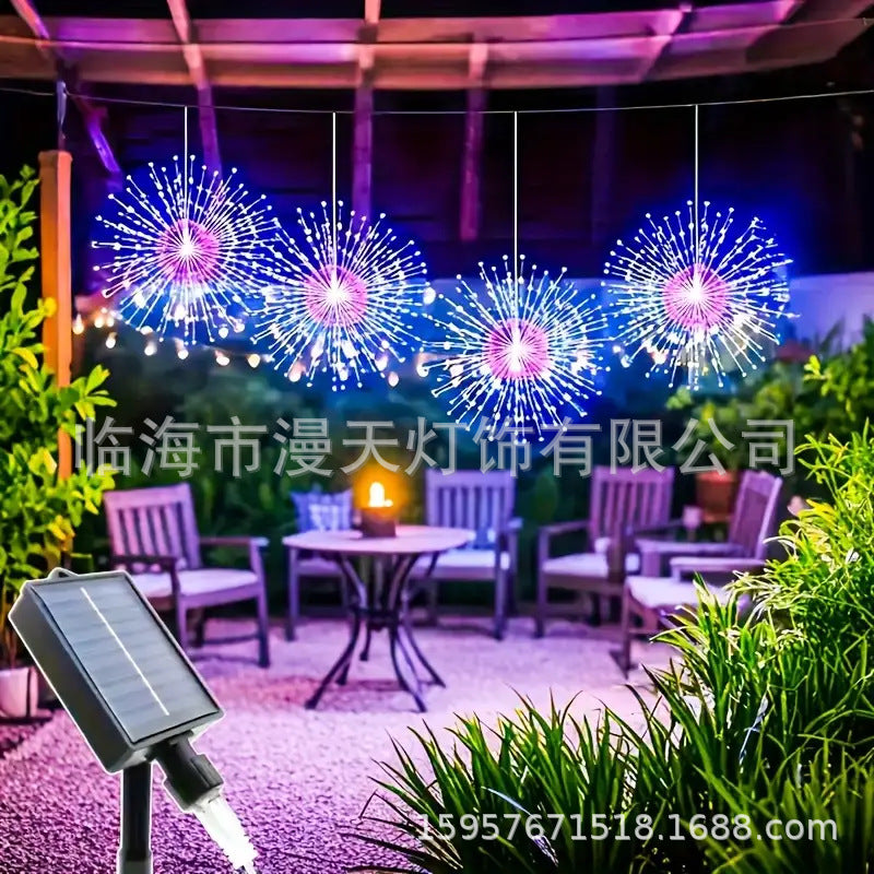 🔥Solar Firework String Lights for Yard & Parties