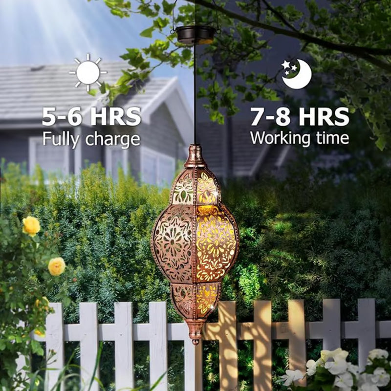 Hanging Solar Lantern Outdoor Decoration