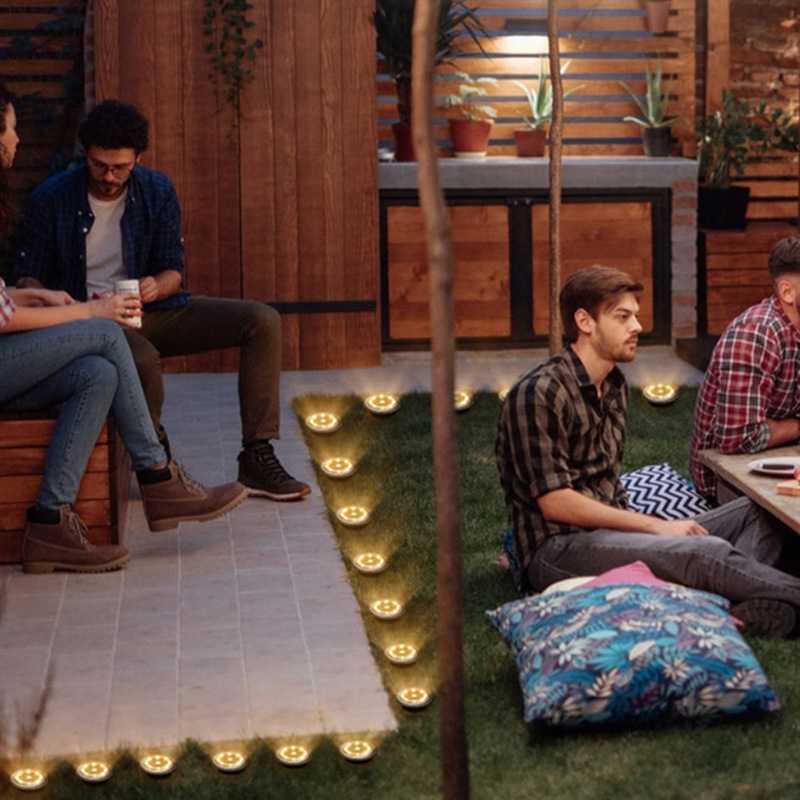 Outdoor Waterproof Solar Ground Light - 2 Pack/Set🏡💡