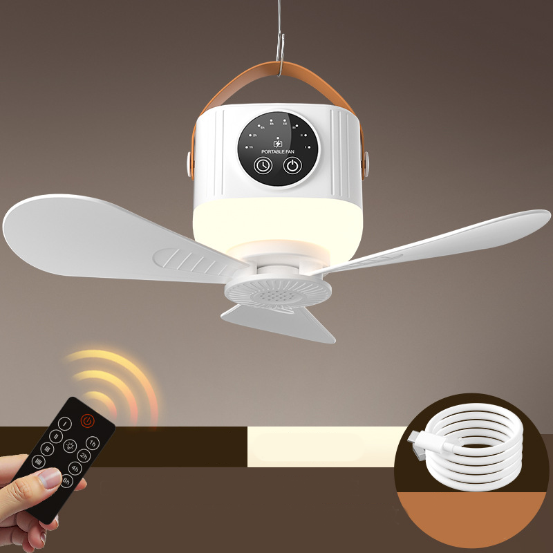 Portable Ceiling Fan with Remote Control