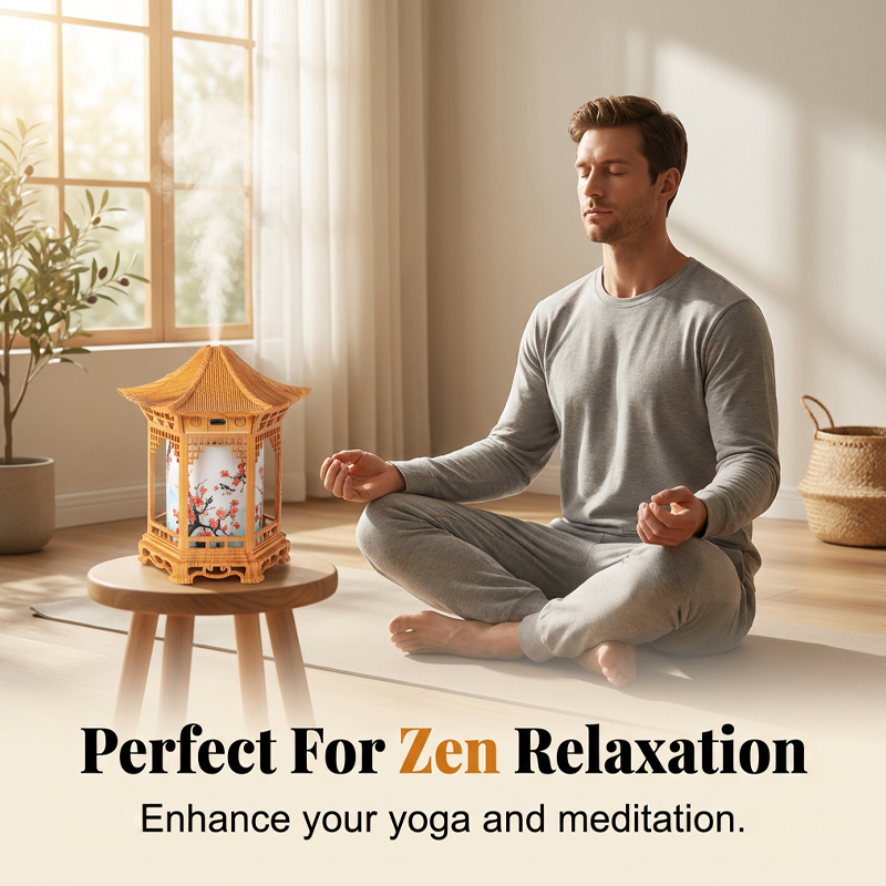 Elegant Pavilion Mist Humidifier