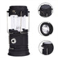 Solar Powered Retractable Camping Light