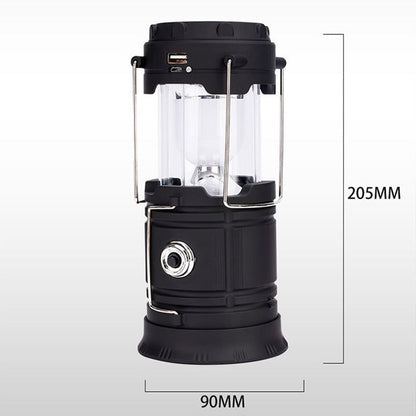 Solar Powered Retractable Camping Light