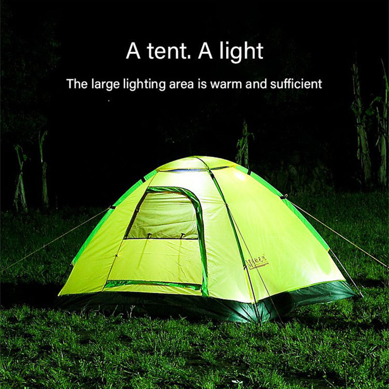 Solar Powered Retractable Camping Light