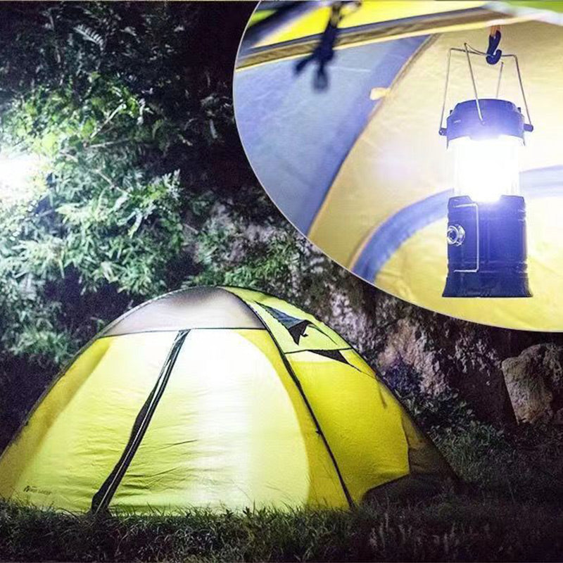 Solar Powered Retractable Camping Light