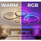 RGB Ceiling Fan with Lights & Remote