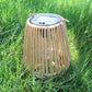 Solar Powered Rattan Lantern Light🏮