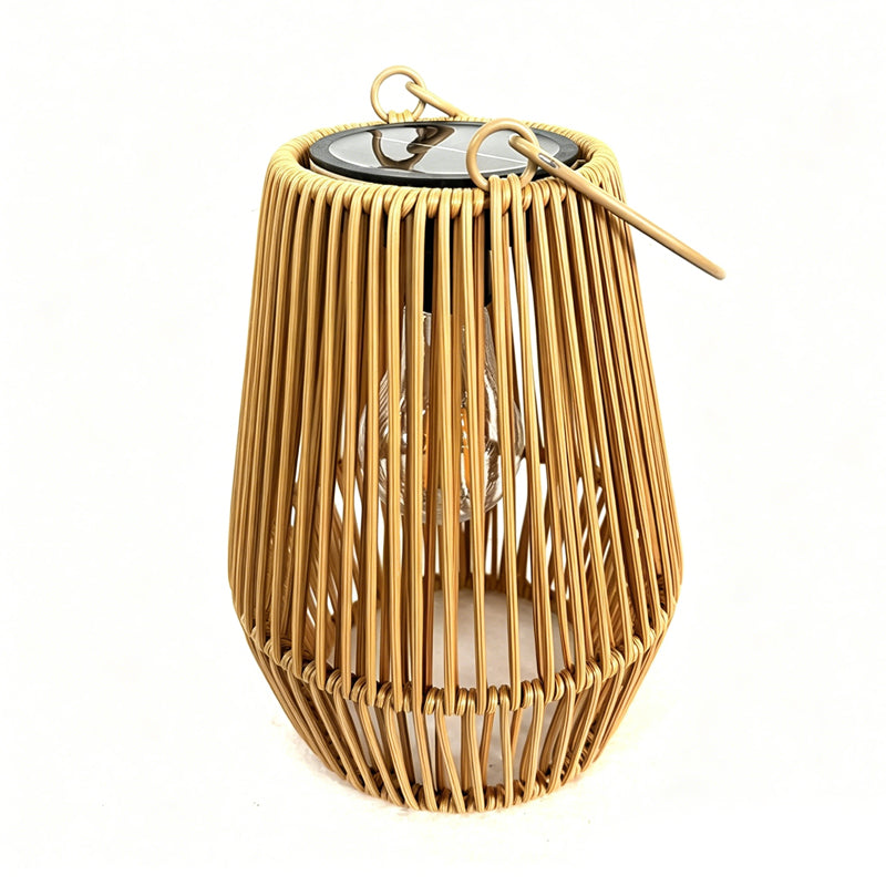 Solar Powered Rattan Lantern Light🏮