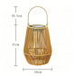 Solar Powered Rattan Lantern Light🏮