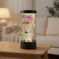 🐟💧 LED Fish Aquarium Bubble Lamp – 7-Color LED & Remote Control – USB/Battery Powered & Zen Ambience 🏠