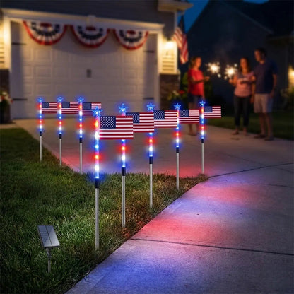 ✨Outdoor Solar Flag Stake Lights