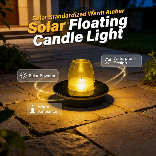 Solar Floating Pool Candle Light